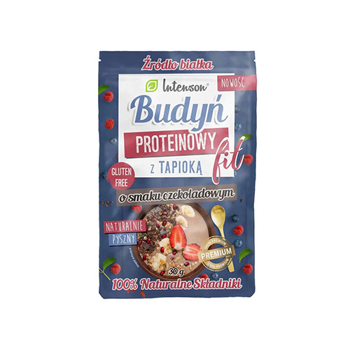Budinca proteică - ciocolată.