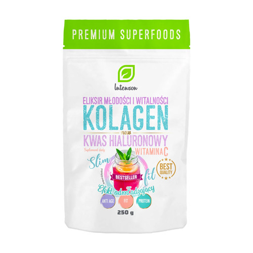 Colagen + Vitamina C + acid hialuronic.
