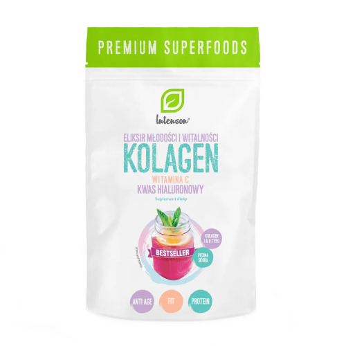 Colagen + Vitamina C + acid hialuronic.