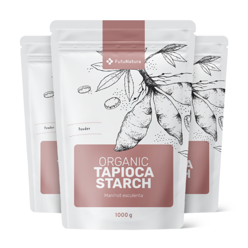 3x BIO Făină de tapioca, total 3000 g