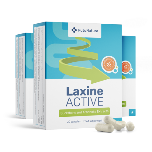 3x Laxine Active, total 60 de capsule