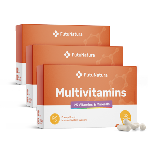 3x Multivitamine, total 90 de capsule