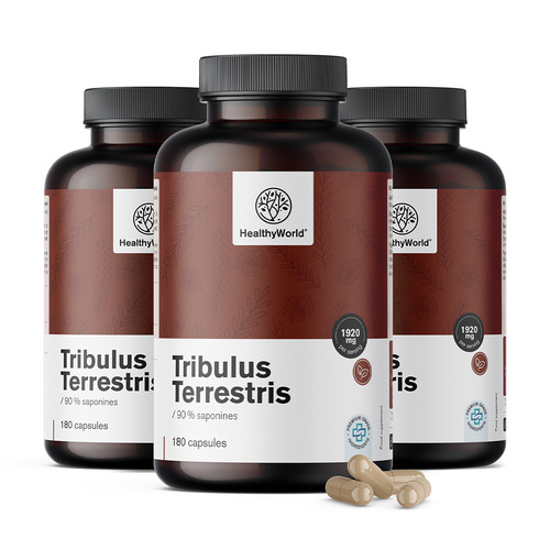 3x Colții-babei - Tribulus 1920 mg, total 540 de capsule