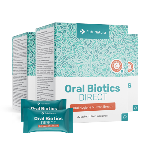 3x Oral Biotics DIRECT, total 60 plicuri