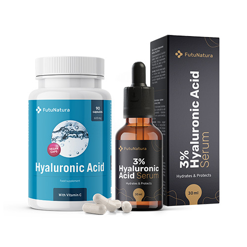 Set Hyaluron: capsule + ser, set