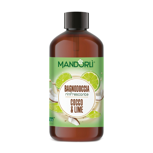 Gel de duș și baie - cocos și lime, 500 ml