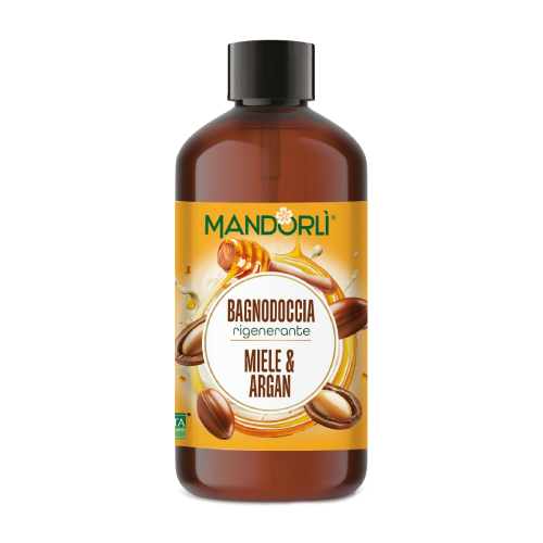 Gel de duș și baie - miere și argan, 500 ml