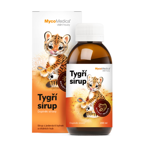 Supliment alimentar lichid pentru copii Tiger – rezistență, 200 ml