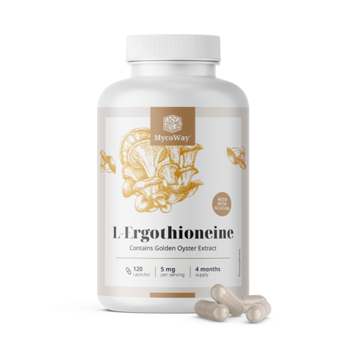 L-Ergotioneina 5 mg, 120 de capsule