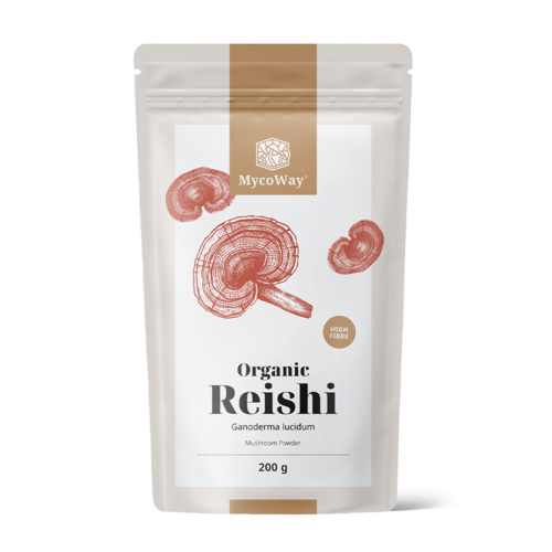 BIO Reishi pulbere, 200 g