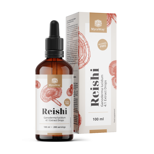Reishi – extract în picături, 100 ml