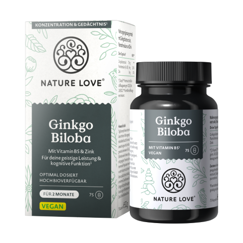 Ginkgo biloba 75 mg, 75 de capsule