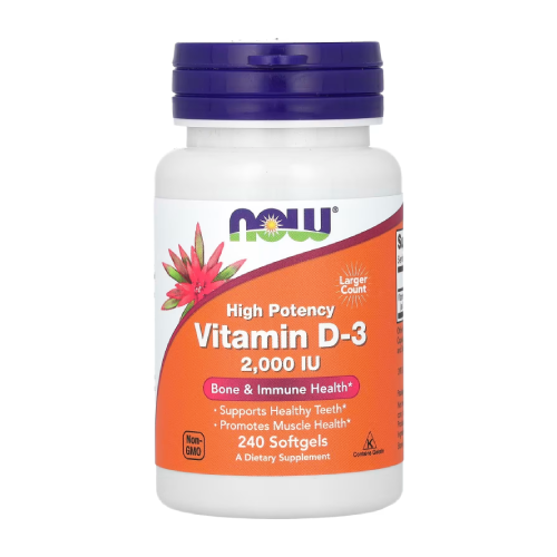 Vitamina D3 2000 UI, 240 de capsule moi