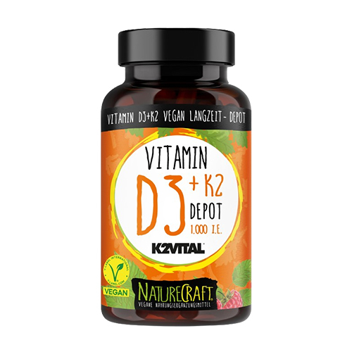 Vitamina D3 + K2 vegană