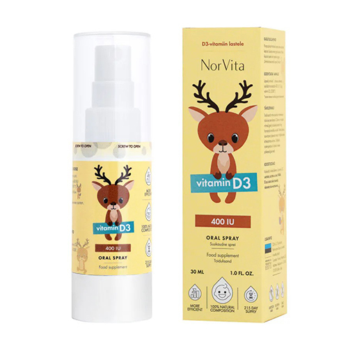 Spray vegan cu vitamina D3