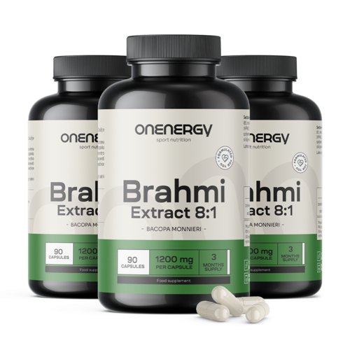3x Brahmi 1200 mg, total 270 de capsule