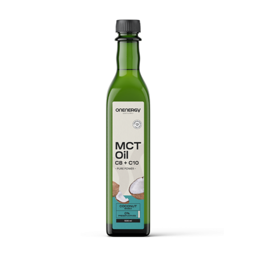 MCT C8:C10 Ulei de cocos Premium, 500 ml