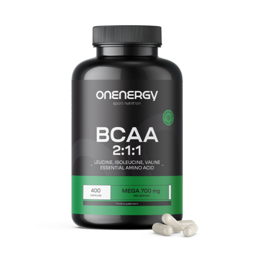 BCAA 2:1:1 Mega 700 mg, 400 de capsule