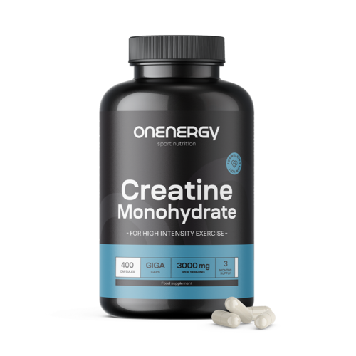 Creatină monohidrat 3000 mg GIGA CAPS, 400 de capsule