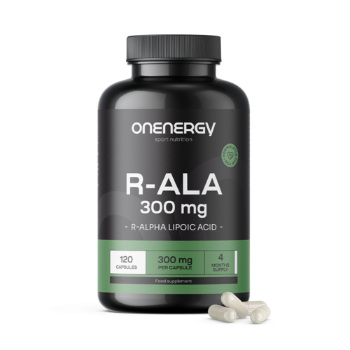 R-ALA - Acid R-alfa lipoic 300 mg, 120 de capsule