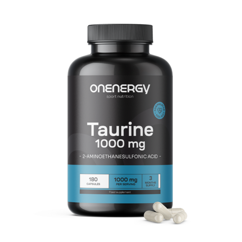 Taurină 1000 mg, 180 de capsule