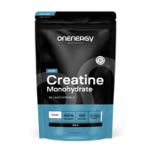 100% creatină monohidrat în pulbere, 500 g