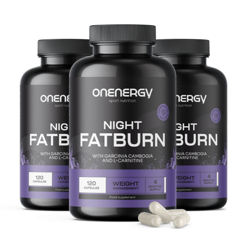 3x Night FatBurn, total 360 capsule