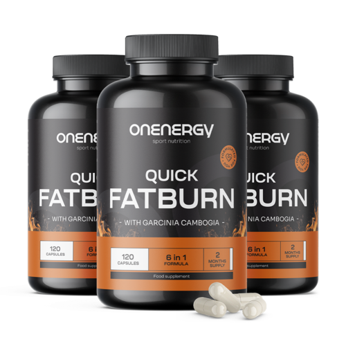 3x Quick FatBurn, total 360 de capsule