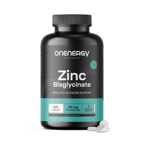 Bisglicinat de zinc 25 mg, 365 de comprimate