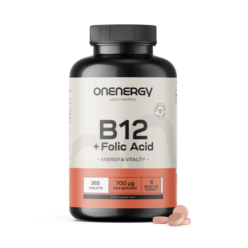 Vitamina B12 + acid folic, 365 de comprimate