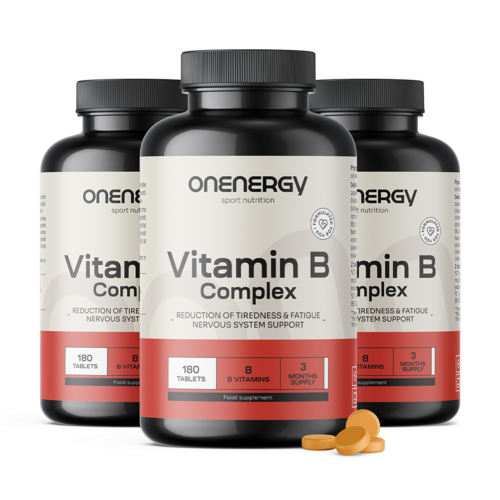 3x Vitamina B complex, total 540 de comprimate