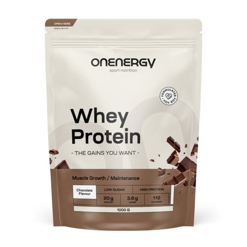 Proteine Whey - ciocolată, 1000 g