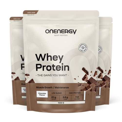 3x Proteine Whey - ciocolată, total 3000 g