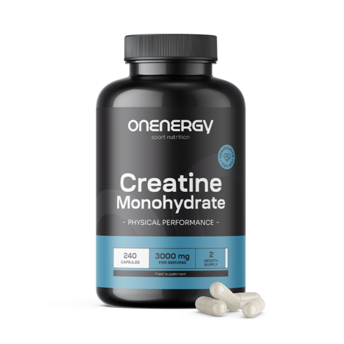Creatină monohidrat 3000 mg, 240 de capsule