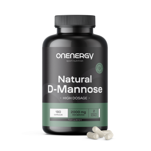 D-manoza naturală 2000 mg, 180 de capsule