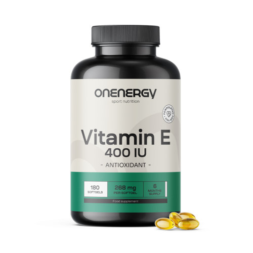 Vitamina E 400 UI, 180 de capsule moi