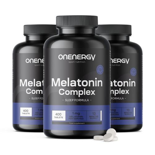 3x Complex de melatonină 1 mg, total 1200 de comprimate