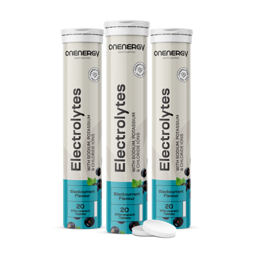 3x Electroliți - comprimate efervescente, total 60 de comprimate efervescente