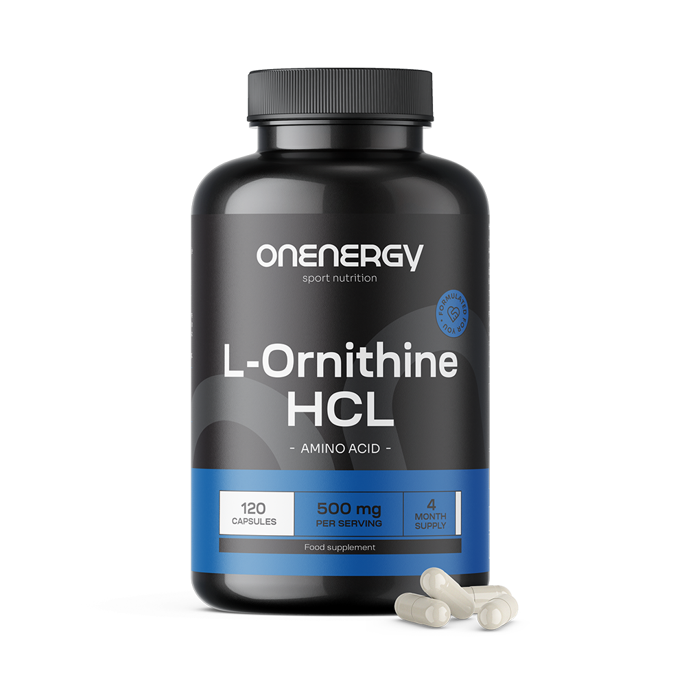 L-ornitină HCL 500 mg