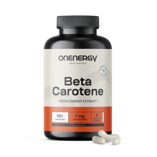 Beta caroten natural 7 mg, 180 de capsule