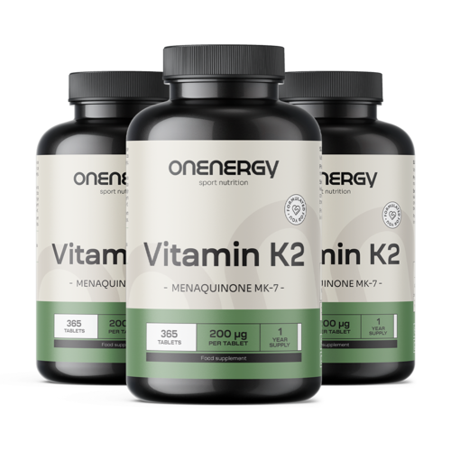 3x Vitamina K2 MK-7, total 1095 de comprimate