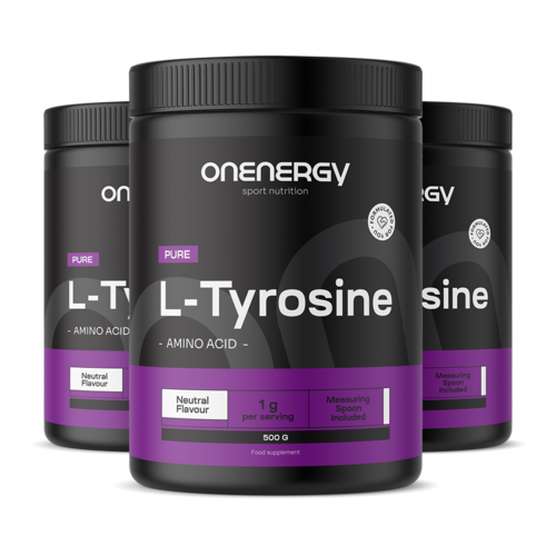 3x L-tirozină, total 1500 g