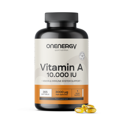 Vitamina A 10.000 UI, 365 de capsule moi