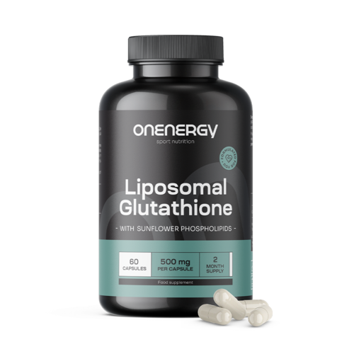 Glutation lipozomal 500 mg, 60 de capsule