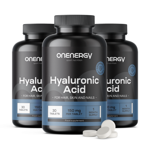 3x Acid hialuronic 150 mg, total 90 de comprimate