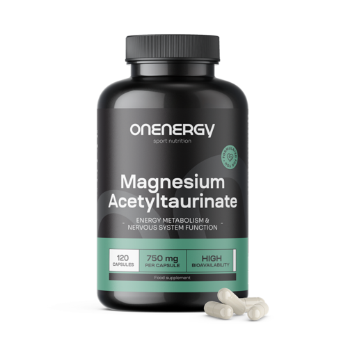 Acetiltaurinat de magneziu 750 mg, 120 de capsule