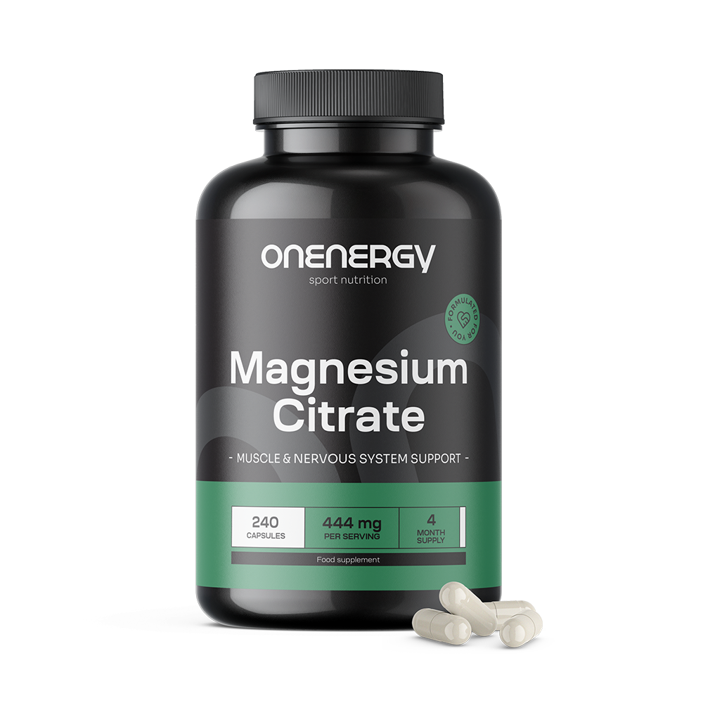 Citrat de magneziu 444 mg