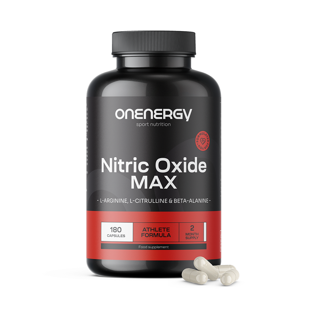 Nitric Oxide Max - complex cu arginină, citrulină și beta-alanină