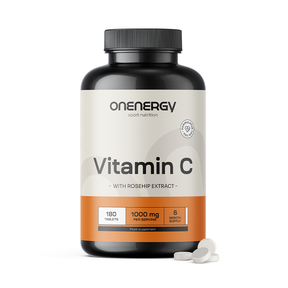Vitamina C 1000 mg cu măceșe