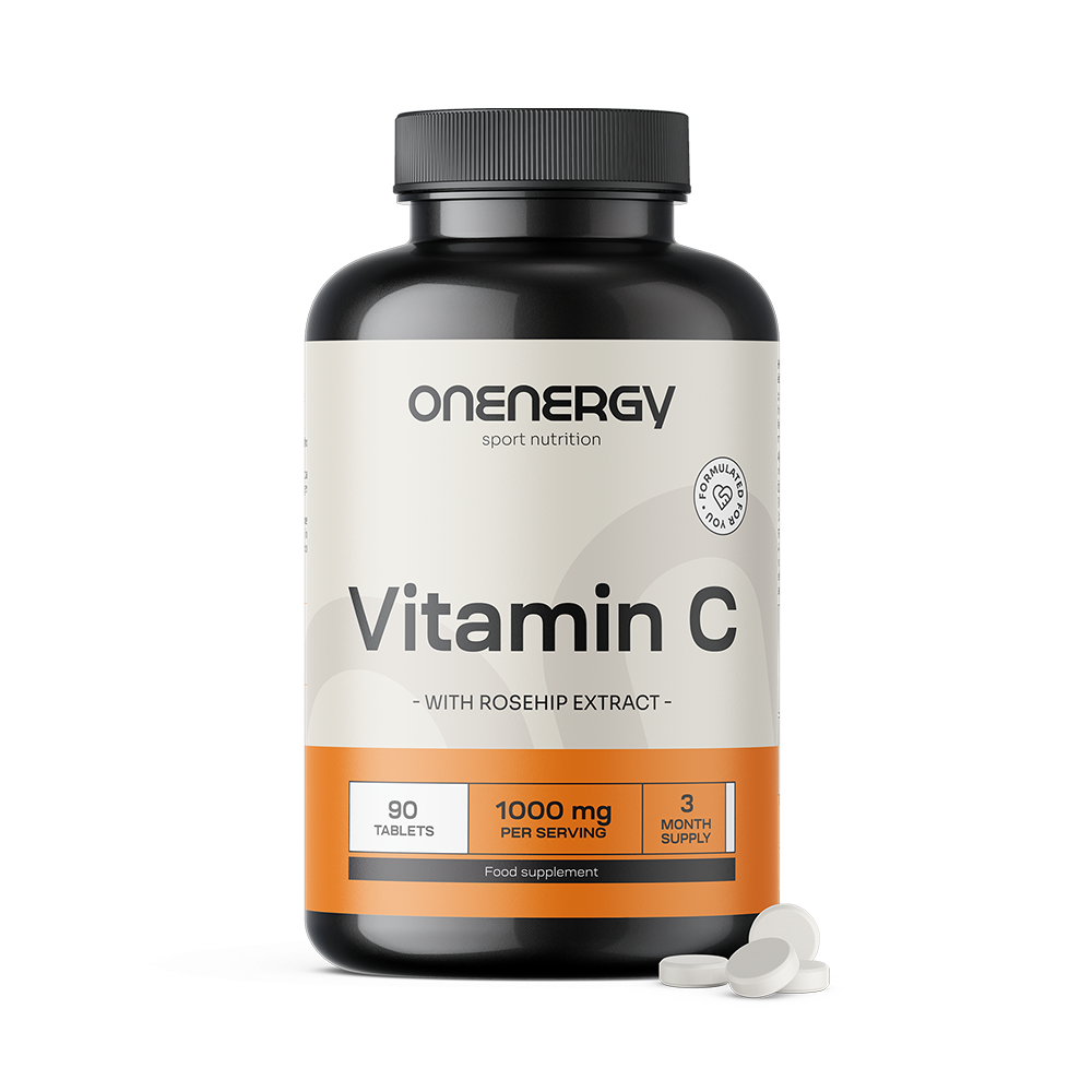 Vitamina C 1000 mg cu măceșe